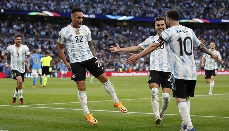 مباراة الأرجنتين وإيطاليا