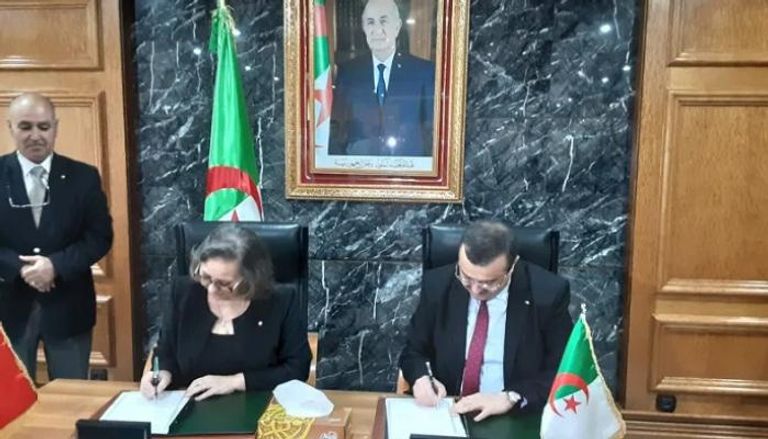 توقيع محضر اجتماع اللجنة المشتركة بين وزيري الطاقة في الجزائر وتونس