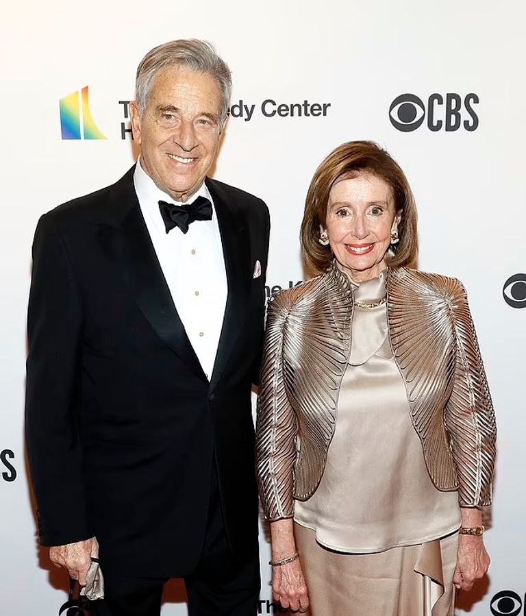 صورة لحفل زفاف بول ونانسي بيلوسي