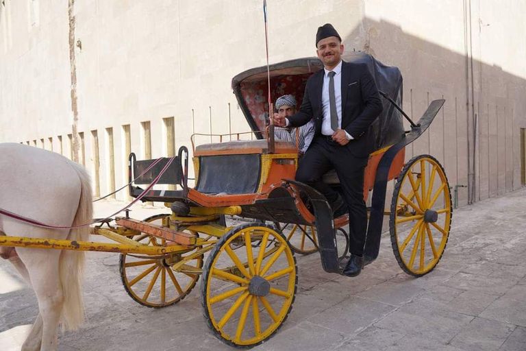 عرض فلكلوري في مهرجان تراث الموصل