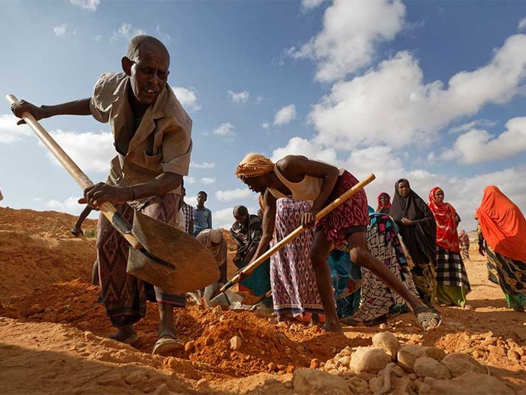 الجفاف يهدد الصومال