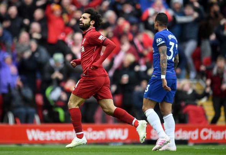 صلاح ضد تشيلسي محمد صلاح نجم ليفربول
