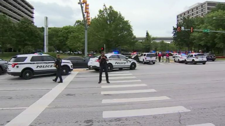 موقع تنفيذ إطلاق النار في أوكلاهوما