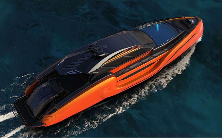 اليخت السيارة "إل إكس تي88" LXT88"