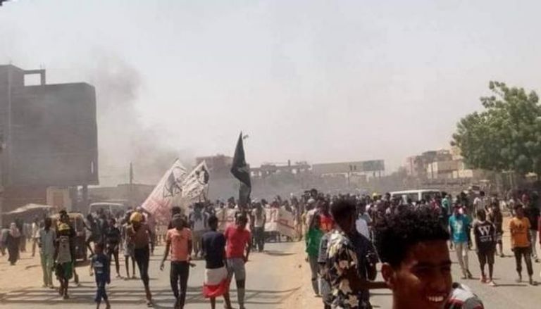 احتجاجات سابقة بالعاصمة السودانية