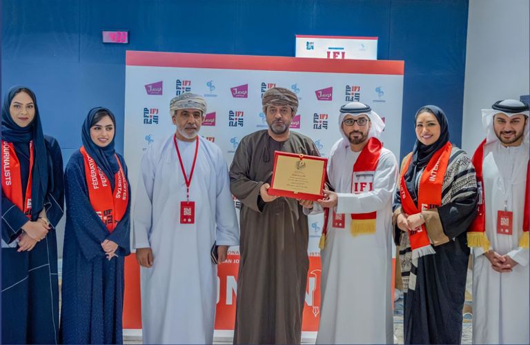 تكريم الإمارات في الاتحاد الدولي للصحفيين IFJ