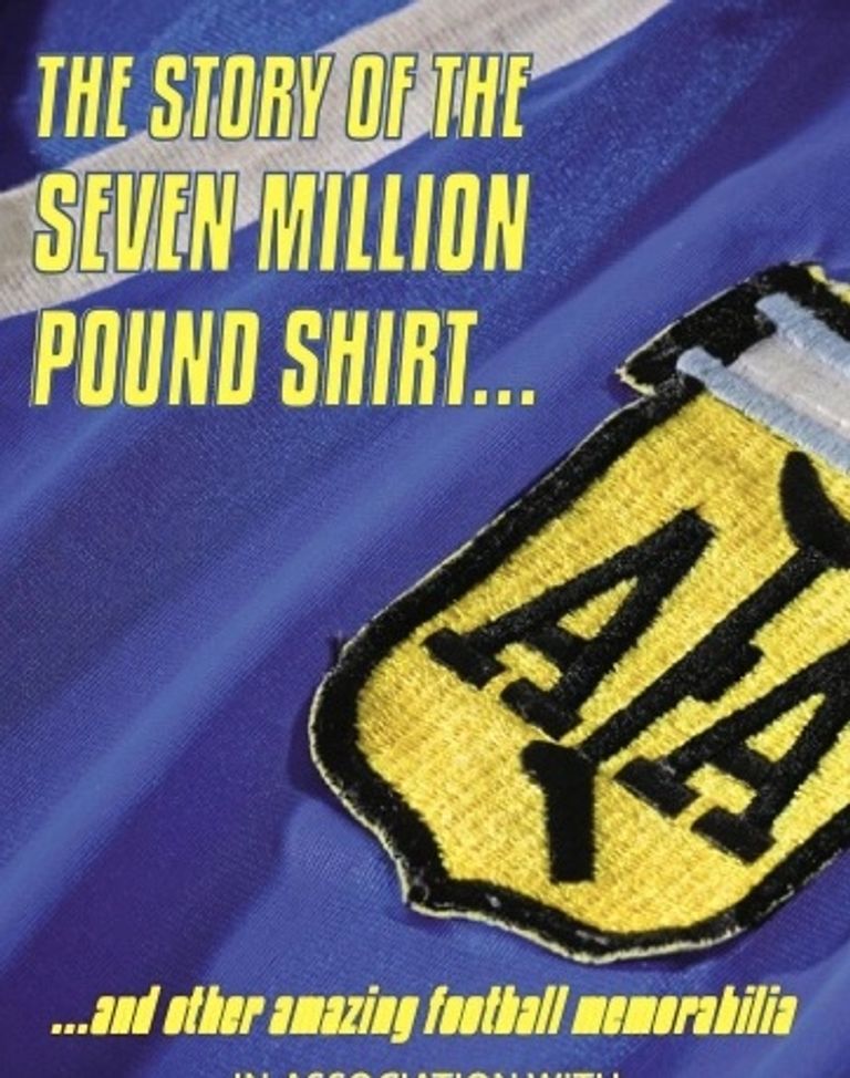 قميص مارادونا مارادونا ضد إنجلترا في كأس العالم 1986