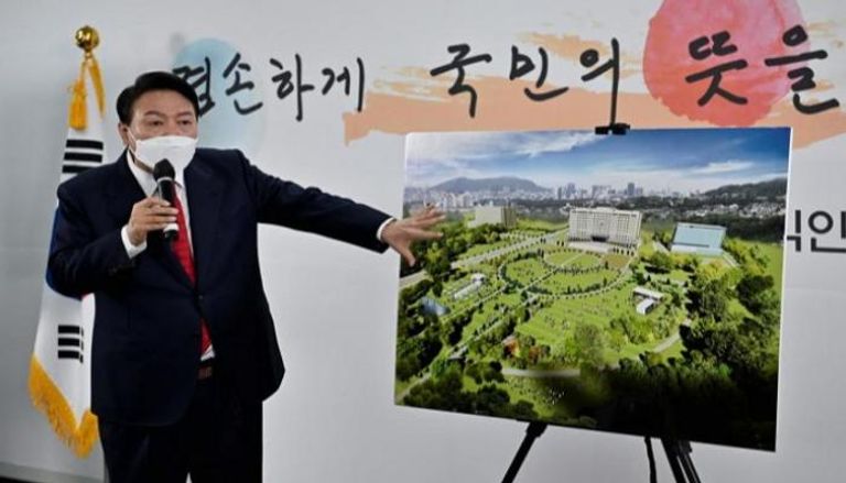 الرئيس الكوري الجنوبي اختار محيط وزارة الدفاع لنقل المكتب الرئاسي له