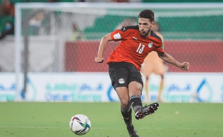 أحمد فتوح ظهير منتخب مصر محمد الشناوي حارس مرمى منتخب مصر