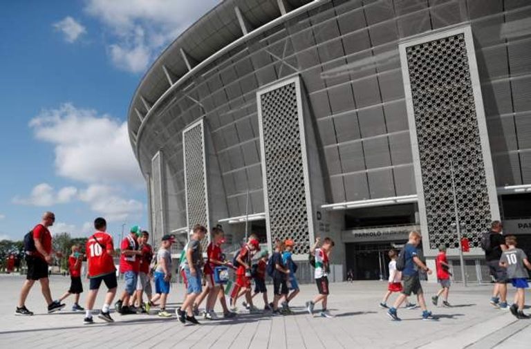 جماهير منتخب المجر