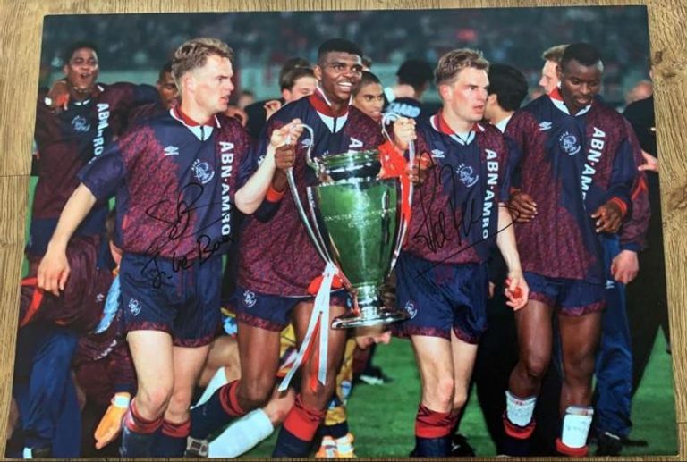 أياكس بطل أوروبا 1995 لويس فان جال مدرب هولندا