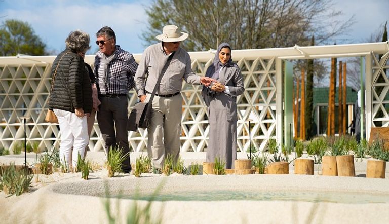 الشيخ محمد بن زايد آل نهيان يزور المركز الدولي للزراعة الملحية