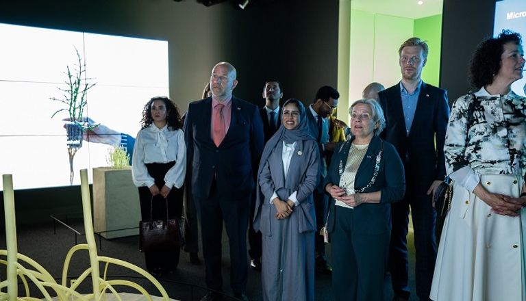 الشيخ محمد بن زايد آل نهيان يزور المركز الدولي للزراعة الملحية