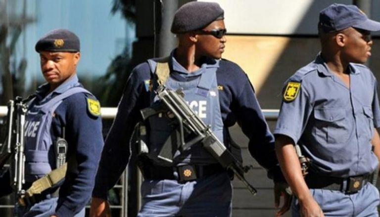 عناصر من الشرطة في جنوب أفريقيا - أرشيفية