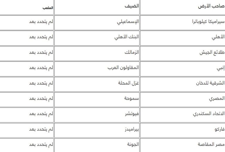 الأهلي والزمالك