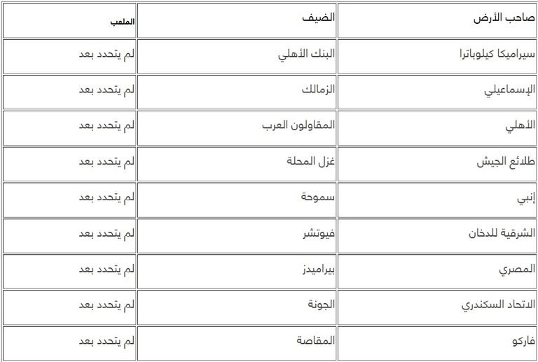 الأهلي والزمالك