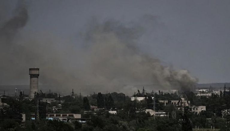 جندي أوكراني على خط المواجهة بدونباس