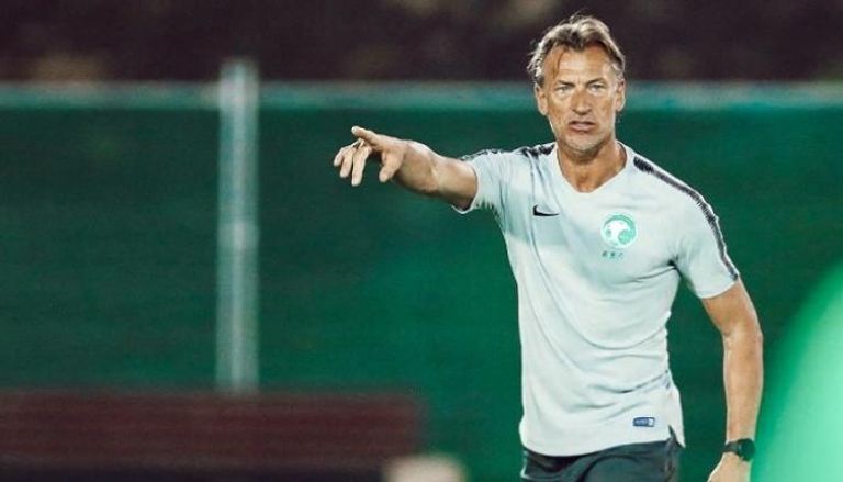 هيرفي رينارد نواف العابد نجم المنتخب السعودي وفريق الشباب