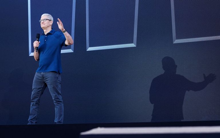 من مؤتمر أبل - رويترز
