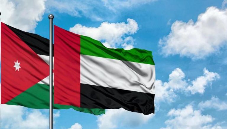 علما دولة الإمارات والمملكة الأردنية الهاشمية