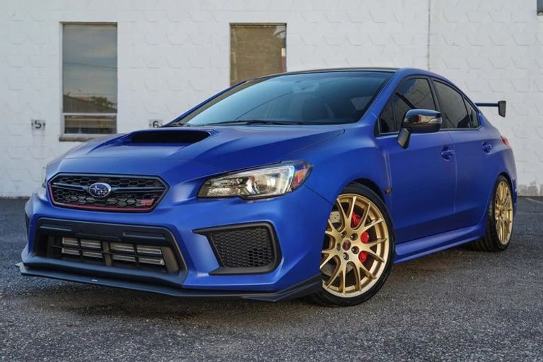سوبارو Subaru WRX STI طراز أودي R8