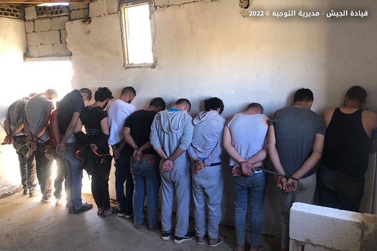 جانب من الاشتباكات التي وقعت في بعلبك