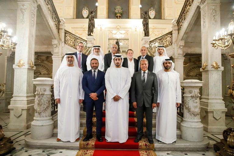 توقيع اتفاقية استضافة الإمارات لنسختين من كأس السوبر المصري توقيع اتفاقية استضافة الإمارات لنسختين من كأس السوبر المصري