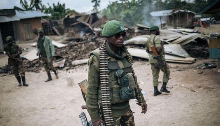 عناصر من الأمن في الكونغو الديمقراطية