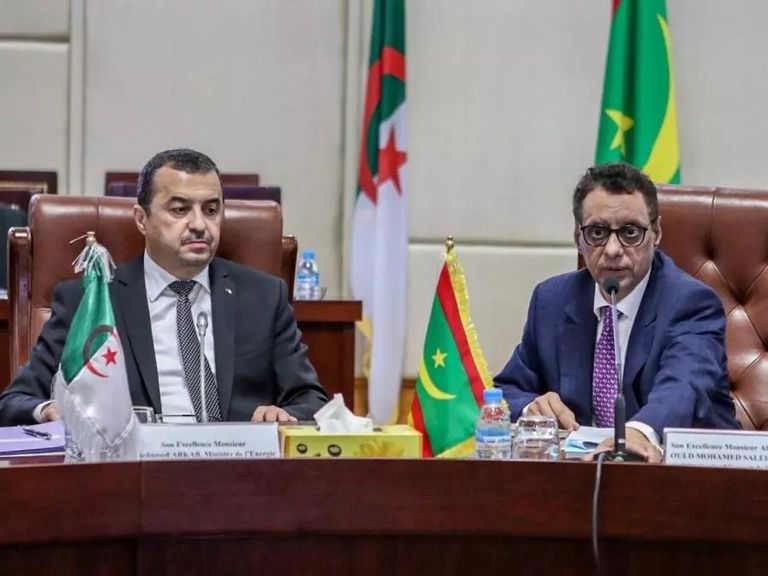 وزيرا الطاقة الجزائري والموريتاني