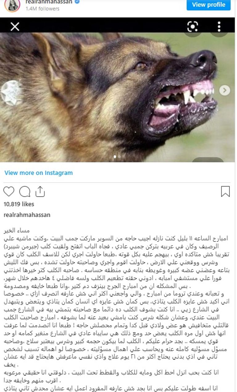 الفنانة المصرية رحمة حسن - أرشيفية