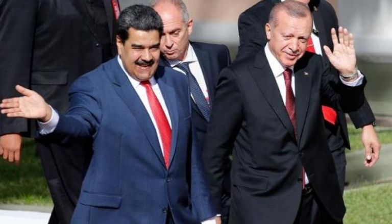 الرئيس التركي ونظيره الفنزويلي