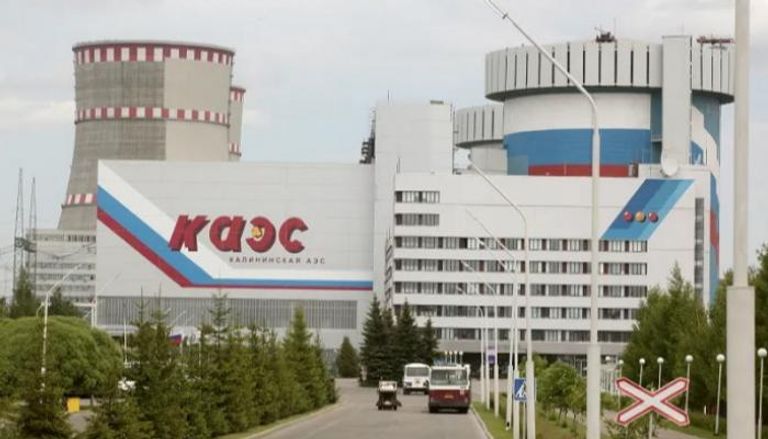 أحد محطات الطاقة النووية في روسيا