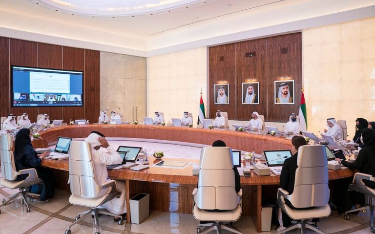 اجتماع مجلس الوزراء برئاسة الشيخ محمد بن راشد آل مكتوم