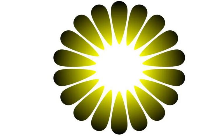 صورة ثقب أسود على خلفية من النقاط السوداء