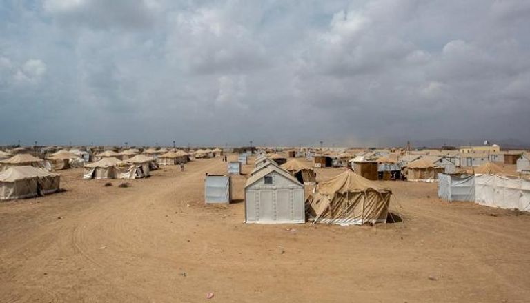 مخيم اللاجئين الإريتريين في مدينة الخوخة اليمنية