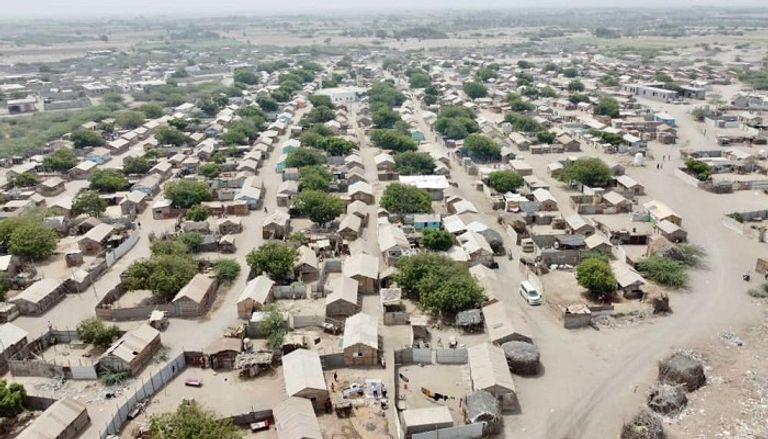 مخيم اللاجئين الإريتريين في مدينة الخوخة اليمنية