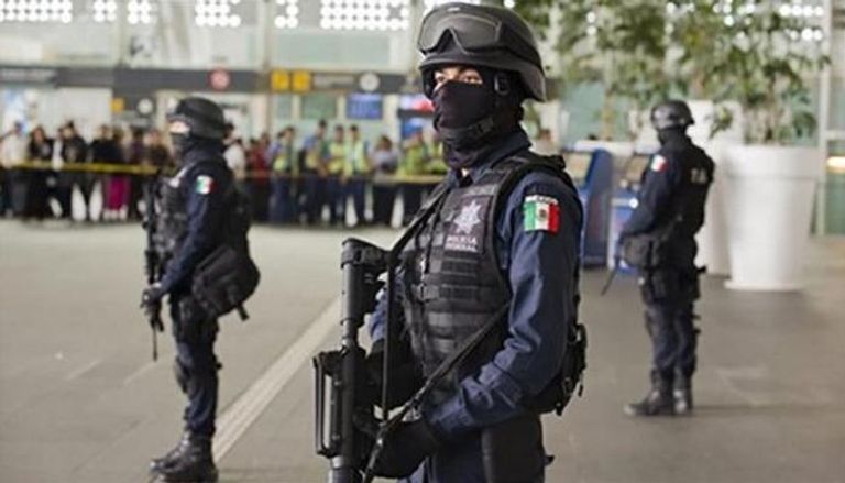 عناصر من الشرطة في المكسيك- أرشيفية