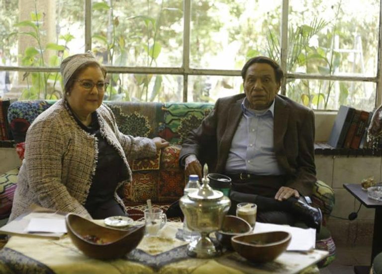 عادل إمام مع دلال عبدالعزيز