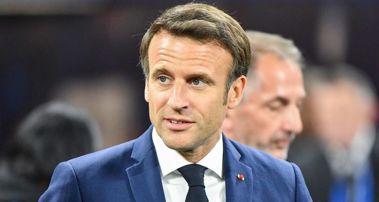 الرئيس الفرنسي ماكرون