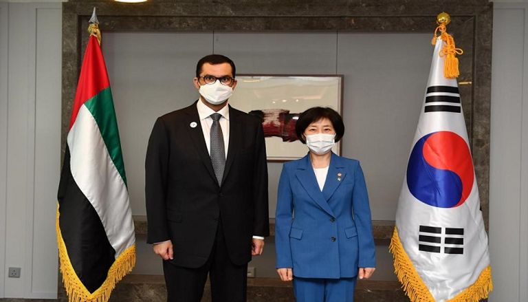 جانب من زيارة الدكتور سلطان بن أحمد الجابر إلى كوريا الجنوبية