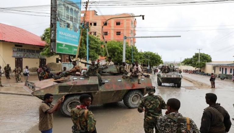 انتشار قوات الجيش الصومالي في مقديشو - رويترز