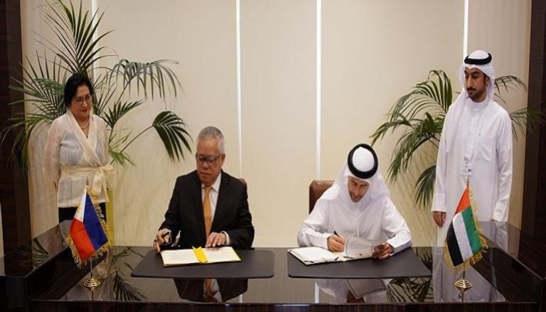 الإمارات توقع اتفاقية حماية وتشجيع الاستثمار مع الفلبين