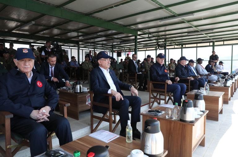 الرئيس أردوغان خلال مشاركته في فعاليات اليوم الختامي