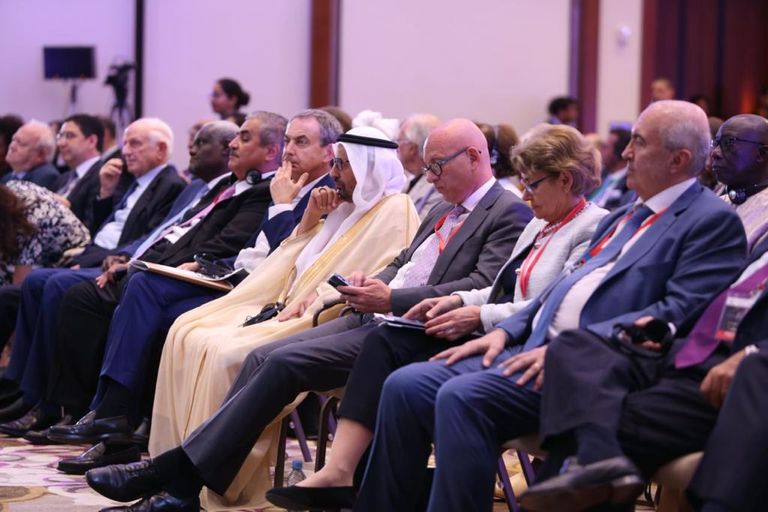 جانب من انطلاق الملتقى