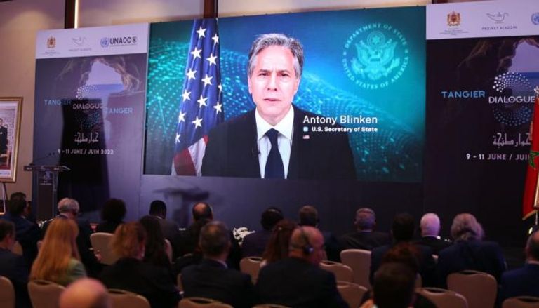 وزير الخارجية الأمريكي مخاطبا ملتقى حوار طنجة في كلمة مسجلة