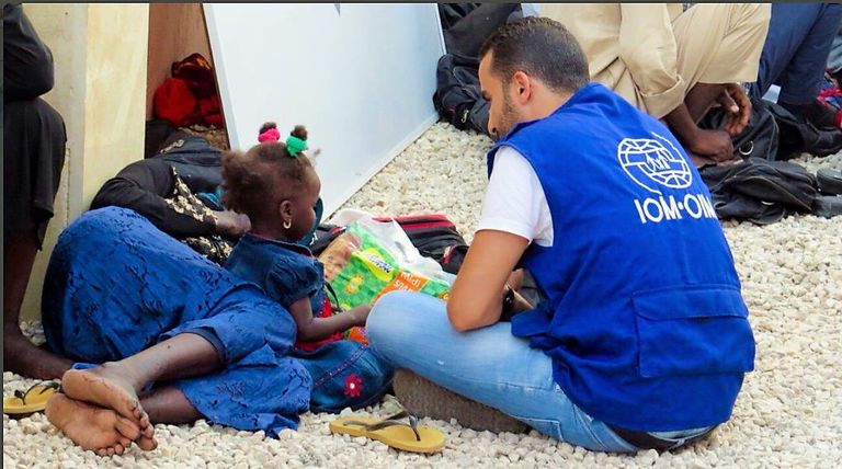 مهاجر غير شرعي في ليبيا