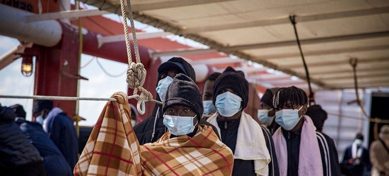 مهاجر غير شرعي في ليبيا