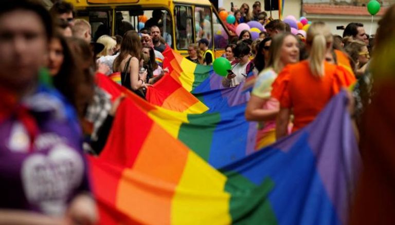 مسيرة داعمة لحقوق المثليين في ليتوانيا- أرشيفية