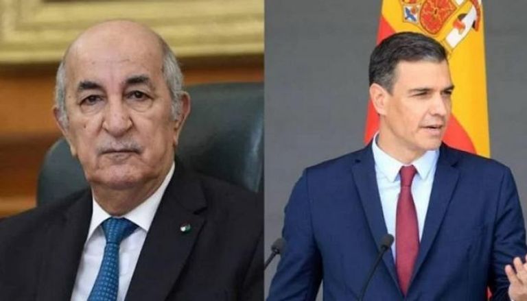 الرئيس الجزائري ورئيس الوزراء الإسباني