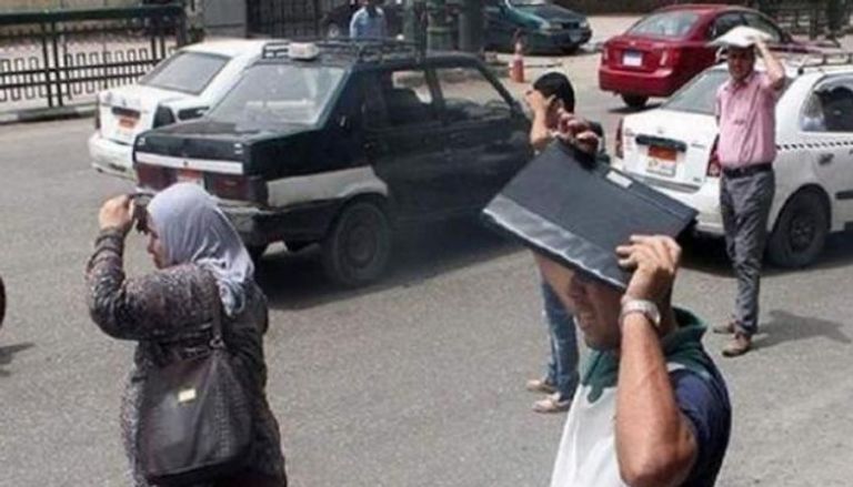 مصر تشهد ارتفاعا شديدا في درجات الحرارة
